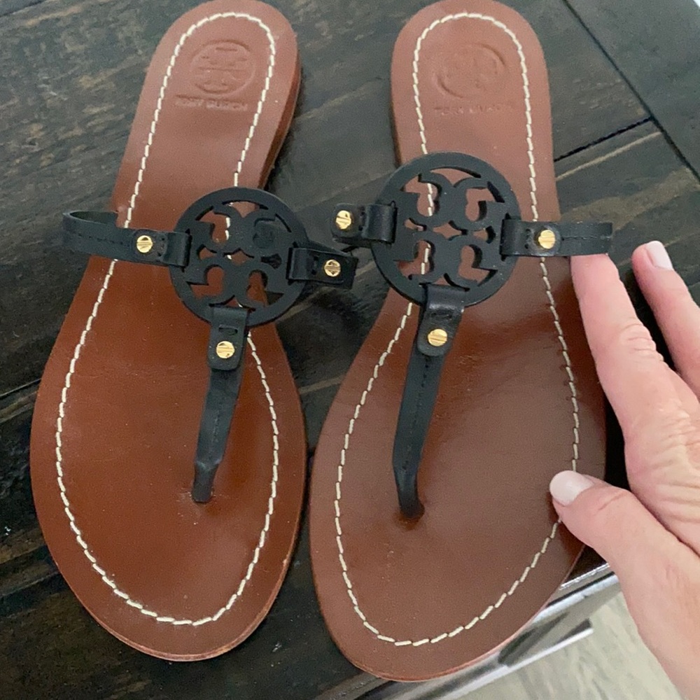 Tory Burch black sandals